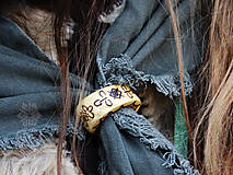 Iné šperky - Ľudová korálka do vlasov, alebo na šatku - 11444864_