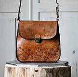 Kabelky - Kožená kabelka Antique leather *Tan* - 11443659_
