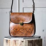 Kabelky - Kožená kabelka Antique leather *Tan* - 11443660_