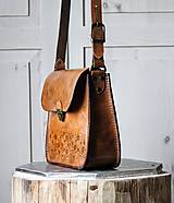 Kabelky - Kožená kabelka Antique leather *Tan* - 11443663_