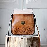 Kabelky - Kožená kabelka Antique leather *Tan* - 11443665_