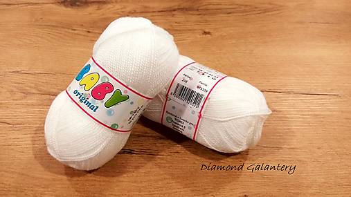 Galantéria - Baby Original (Biela) - 11447911_