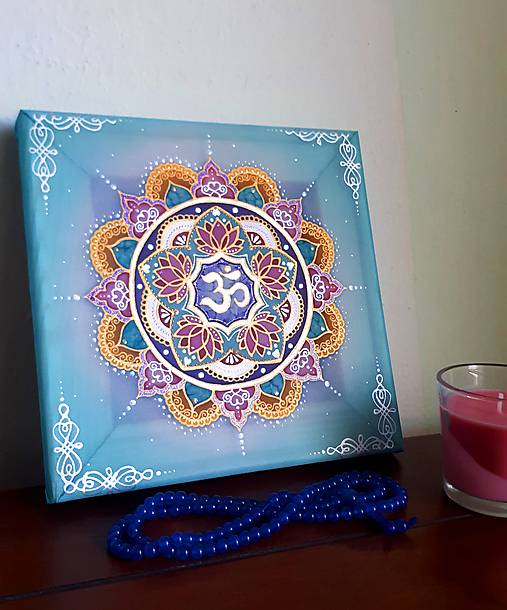 Obrazy - Mandala Pokojnej mysle - 11448508_