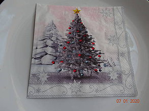 Papier - Servítka vianočná č.6 - 11455369_
