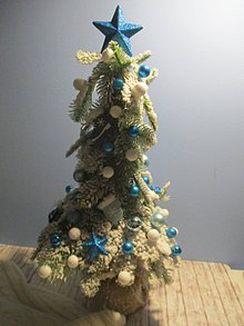 Dekorácie - Vianočný stromček - 11459831_