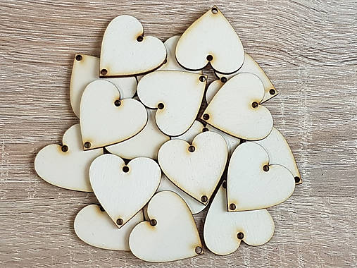 Polotovary - Rodinný kalendár doplnky srdiečko - 11458622_