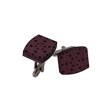 Pánske šperky - Manžetové gombíky - Purpleheart - 11458942_