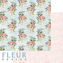 Papier - Fleur Design Charm - Romance 12x12 inch scrapbook papier - 40% zľava - 11459675_