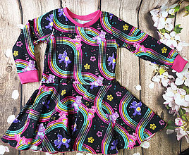 Detské oblečenie - Šaty točivé Medvedíky - 11460983_