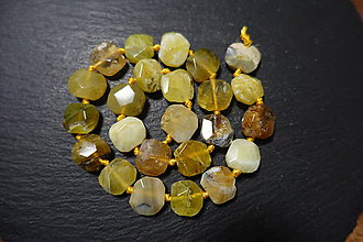 Minerály - Opál žltý 15x15 - 11468362_