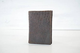 Peňaženky - Pánská peněženka - J.E. - pštros - 11469388_