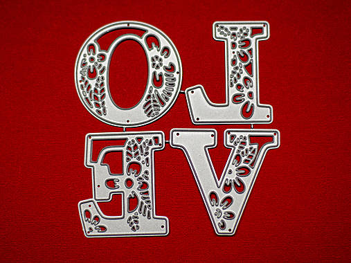 Nástroje - Vyrezávacia šablóna - LOVE písmená - 11474259_