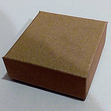 Obalový materiál - Eko krabička 6x6x2,5 cm - 11478080_