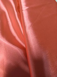 Textil - Satén elastický  (širka145cm - Ružová) - 11476204_