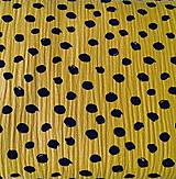Textil - dvojitý mušelín Machuľky, 100 % bavlna Holandsko,šírka 130 cm (Žltá) - 11479908_