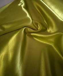 Textil - Satén elastický  (Svetlo zelená) - 11479522_