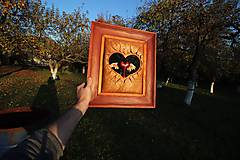 Obrazy - Anjelské Srdce v srdiečku - 11481314_