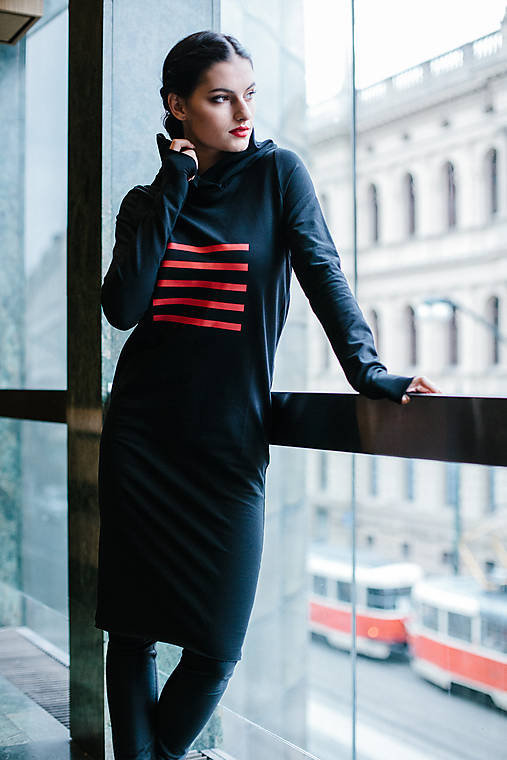 Šaty - FNDLK mikinošaty 458 RuVdH - 11483521_