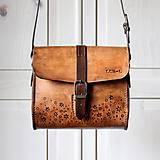 Kožená kabelka Antique leather messenger