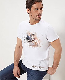 Pánske oblečenie - Pánske tričko - aký pán, taký pes 3 - 11486623_