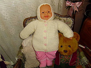 Detské oblečenie - Detské pletené svetríky - 11500725_