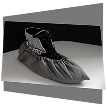 Ponožky, pančuchy, obuv - Návleky na topánky šedé - 11500566_
