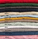 Úžitkový textil - Ľanová obliečka na vankúš (40x40cm) - 11503444_