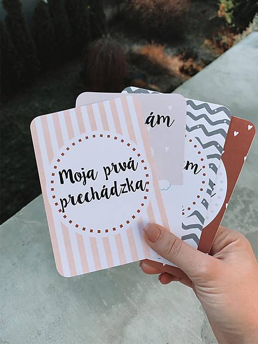 Papiernictvo - Mílnikové kartičky béžové - 11511513_