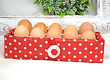 Úložné priestory & Organizácia - Krabička na vajíčka - 11513778_