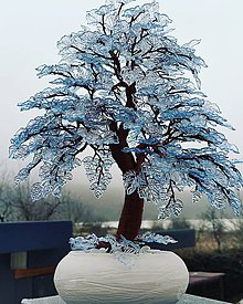 Dekorácie - Ľadový bonsaj - 11512517_
