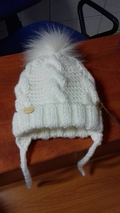 Detská pletená čiapka