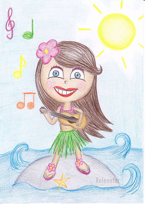 Kresby - Hula hula :D - 11514306_
