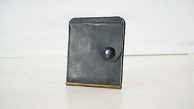 Peňaženky - Kožená dolarovka - vykrojená - sleva - 11519366_