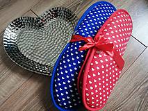 Ponožky, pančuchy, obuv - Valentínsky set pre muža a ženu - 11521278_