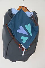 Detské oblečenie - softshellová kapsa + batôžtek - 11530062_