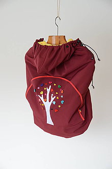 Detské oblečenie - softshellová kapsa s odopínateľným flisom a oblúkovým vreckom - 11530051_
