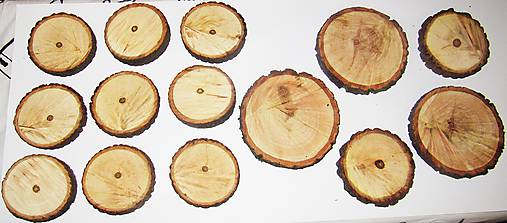  - Drevené pláty Agátové drevo - sada 14 kusov  - 11539944_