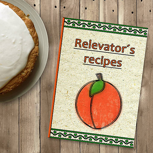 Papiernictvo - Vintage receptár ovocný - 11537619_