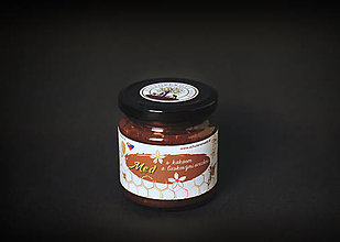 Včelie produkty - Med s kakaom a praženými lieskovými orechmi - 11543191_