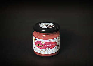 Včelie produkty - Med s malinami - 11543264_