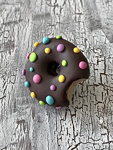 Sady šperkov - lentilkove donutky (brosna) - 11541067_