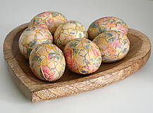 Dekorácie - Kraslice - kvety - 11545062_