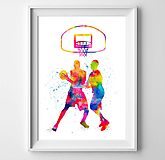 Grafika - Hráči basketbalu II - 11546650_