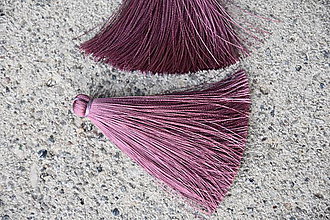 Polotovary - Strapec hodvábny "extra" violet, 1.50€/ks - 11545444_