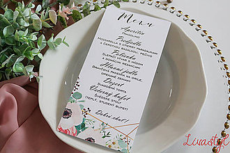Papiernictvo - Kvetinové svadobné oznámenia - 11558227_