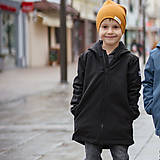 Detské oblečenie - Detská softshell bunda - black - 11560640_