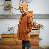 Detské oblečenie - Detská softshell bunda - caramel - 11560649_