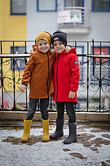 Detské oblečenie - Detská softshell bunda - red - 11560657_