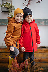 Detské oblečenie - Detská softshell bunda - red - 11560658_