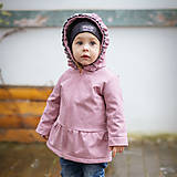  - Detská softshell bunda s volánmi - pink - 11560819_